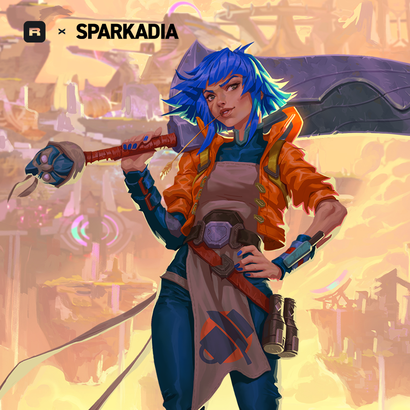 rarible's tweet photo. The first 8 heroes from @sparkadiagg are now available to collect on @rarible! 

Holding these unique heroes will give you sweeping rewards in the Sparkadia game ecosystem. Tap below to learn more! 👇