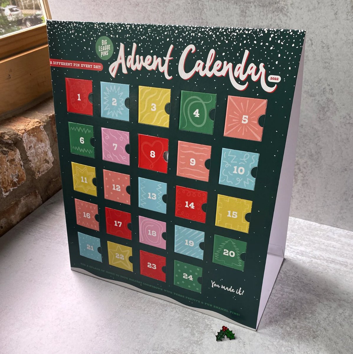 BigLeaguePins's tweet image. ✨🎁🎄 Pre-Order your Limited Edition 2022 Big League Pins Advent Calendar here 👉 etsy.me/3DtVdS3 

We'll start shipping on November 1st 🎁 

#blpadventcalendar #blpholiday #adventcalendar #shopsmall #chicagosmallbusiness #chicagogiftguide