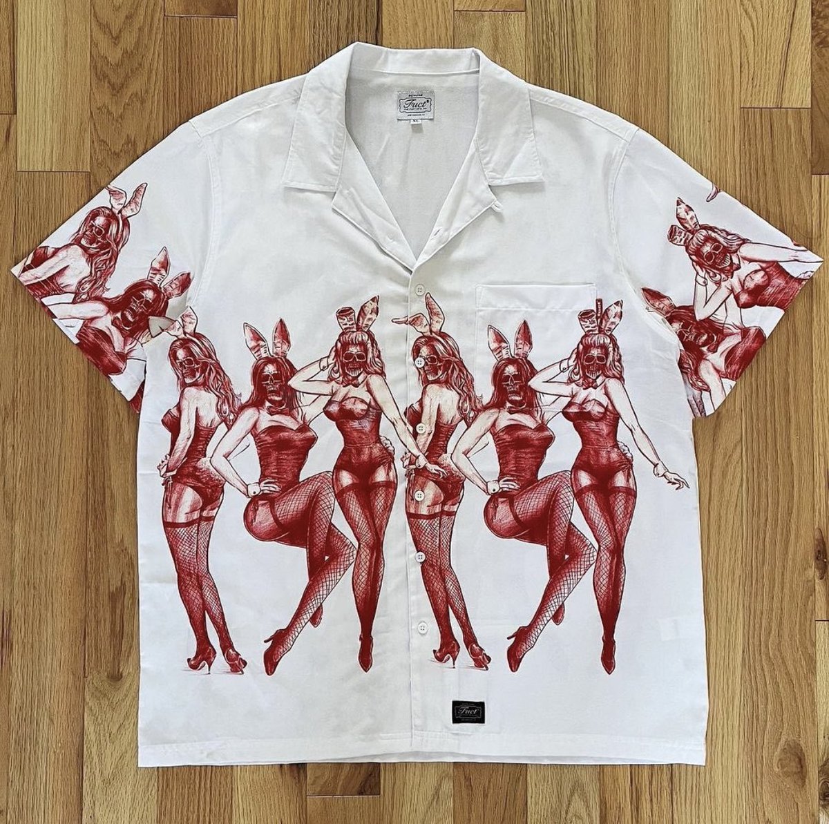 StreetFashion01's tweet photo. FUCT Bootleg Playboy Shirt (2020) https://t.co/WZGpdOf9q4