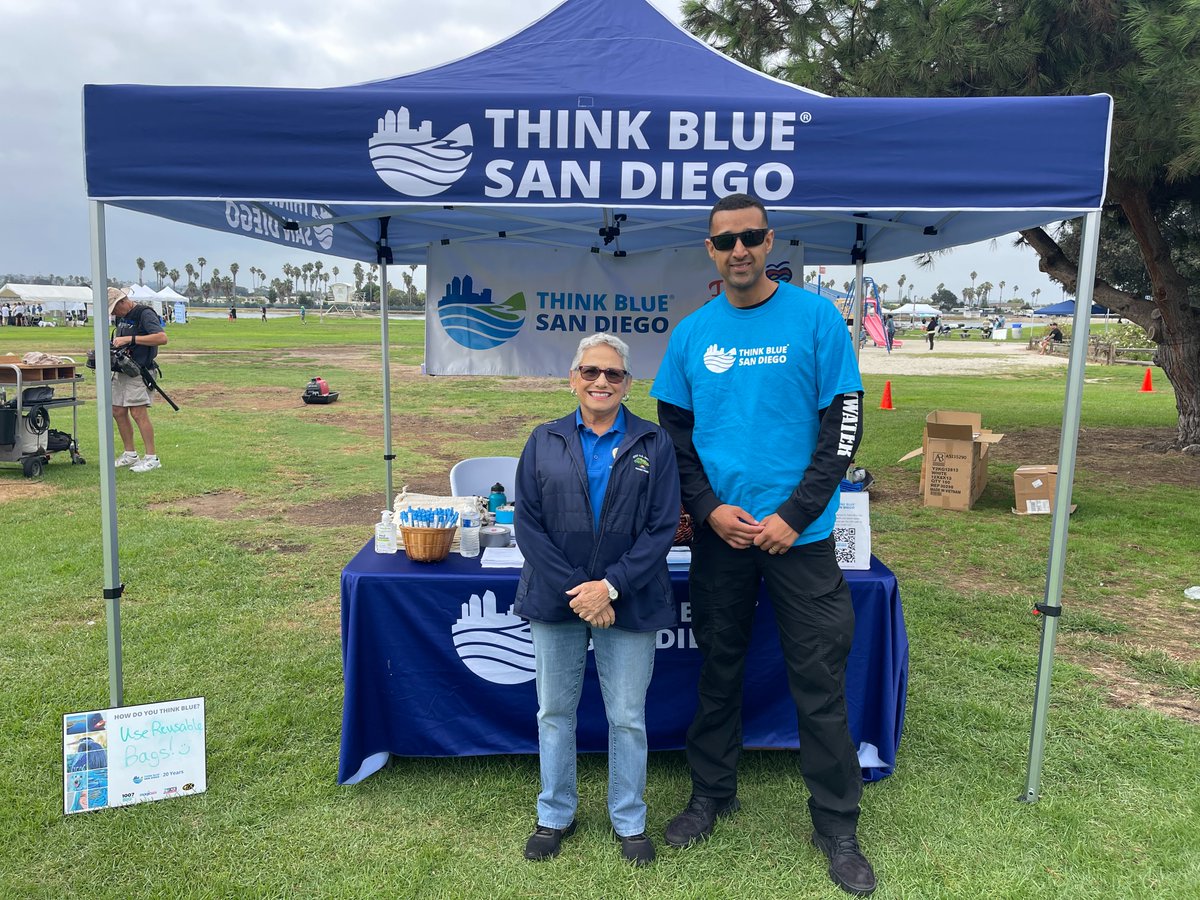 CM_Jencampbell's tweet photo. It was Coastal Cleanup Day in Mission Bay De Anza Cove this weekend with Think Blue San Diego, and I Love A Clean San Diego. Hundreds of volunteers turned out to help clean up and pick up trash in Mission Bay. #thinkbluesd #iloveacleansd https://t.co/0PxvpEWPOp