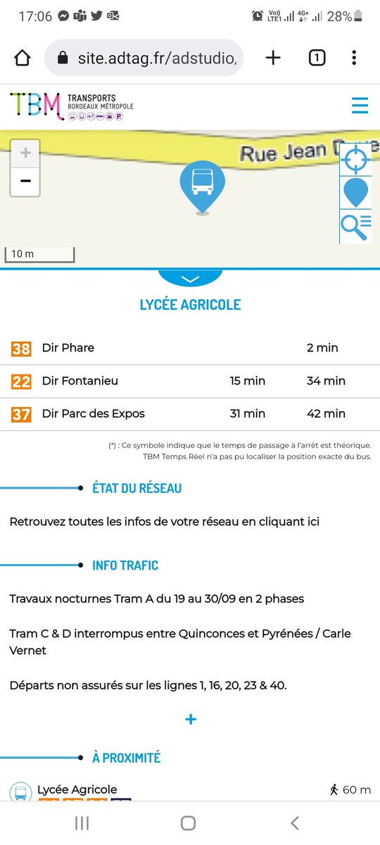 LordXoff's tweet photo. @info_tbm voici l'IV sur l'arrêt provisoire Palais de Justice (rue de Belfort).

Il y a mieux à faire je pense.. https://t.co/PPnWXBHhZR
