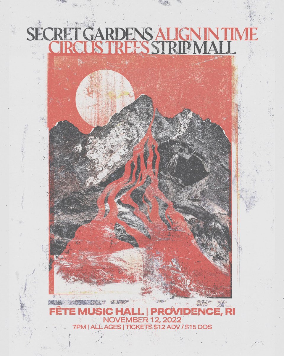 PROVIDENCE- WE COMIN BACK BABY 11/12

tickets for this show are available now. gonna be debuting so many new songs live, full light show again, new merch, every band we’re playing with is so sick. let’s gooOooo

🎟: ticketweb.com/event/align-in…