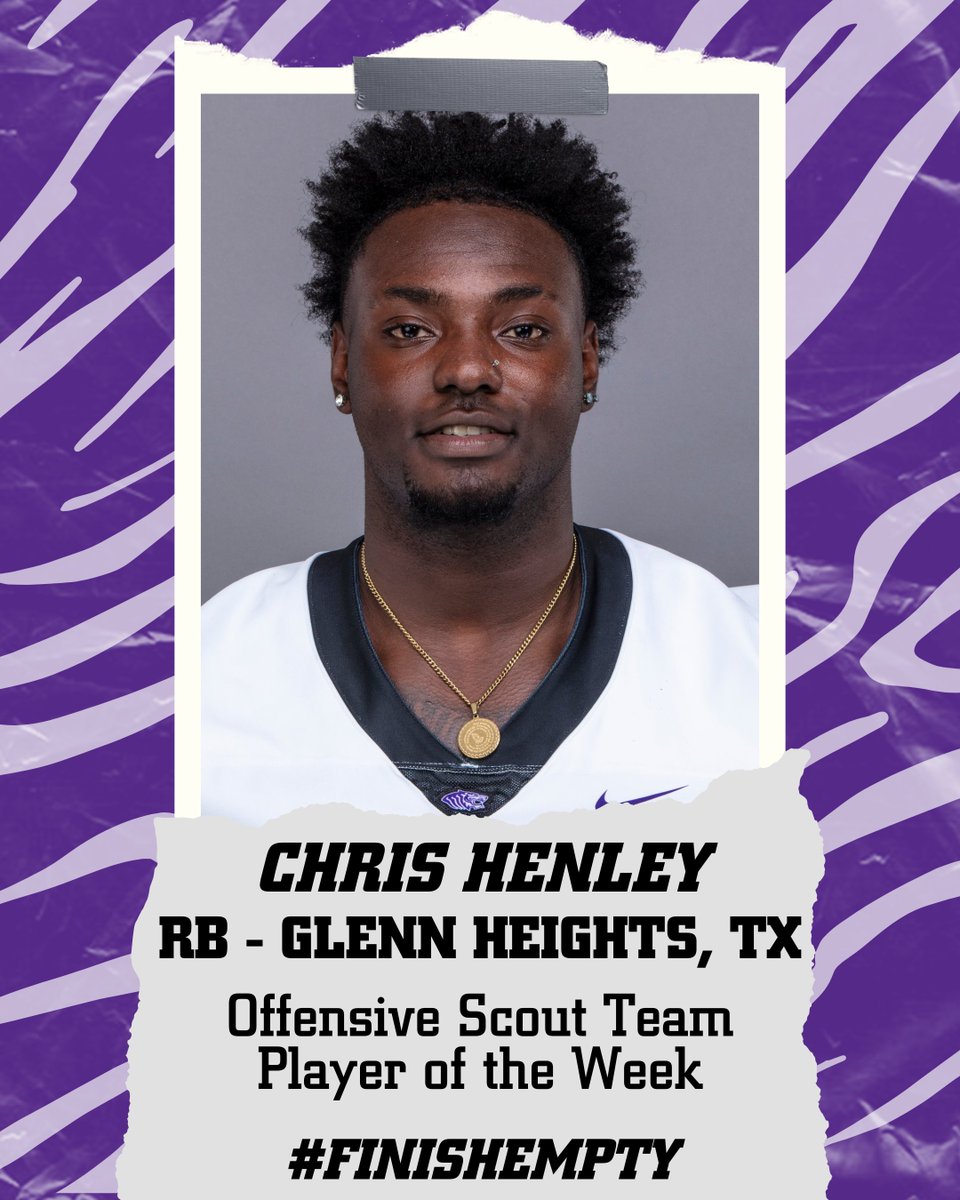 Ouachita Offensive Scout Team Players of the Week #FINISHEMPTY