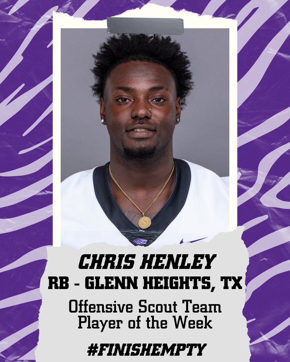 Ouachita Offensive Scout Team Players of the Week

#FINISHEMPTY