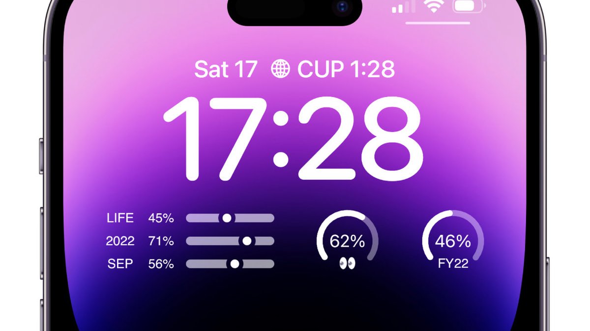 LIFE_TIME_LEFT's tweet photo. We’ve launched LIFE TIME LEFT on App Store! It’s the best app to visualize the passage of your precious time on the lock screen of #iPhone and #AppleWatch Faces.
https://t.co/GZmdnS1lOh

#applewatchface #iphonewidget #lockscreen https://t.co/e1yYffT7Y5