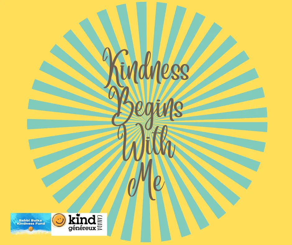 #KindCanadaGénéreux inspires and engages all Canadians to purposefully include kindness in their daily lives, support charitable causes and enhance the well-being of others. 💙 buff.ly/3zyNz55
#KindCanadaGenereux #KindCanada #RabbiBulkaKindnessFund #KindnessFund  #BeKind