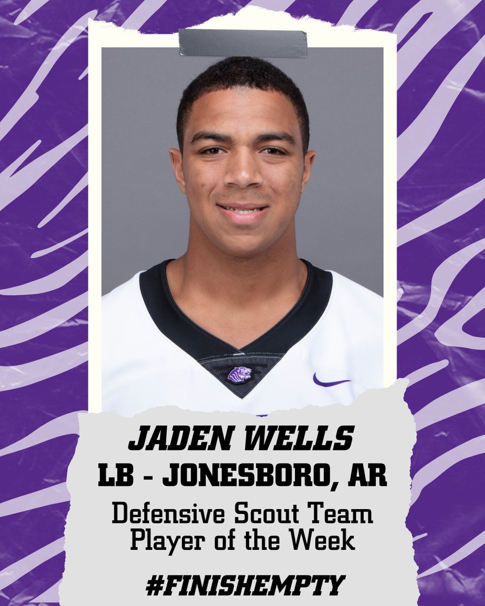 Ouachita Defensive Scout Team Players of the Week #FINISHEMPTY