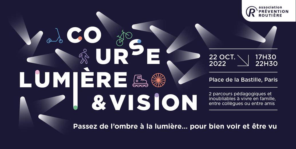 [💡Course Lumière &amp; Vision 💡] <a href="/Preventionrout/">Association Prévention Routière</a> organise sa 1ère édition de la #Course #LumiereetVision le samedi 22/10 à <a href="/Paris/">Paris</a> #Bastille et le long des Quais de Seine.

Inscrivez-vous➡️bit.ly/3RWgNCY

<a href="/allianzfrance/">Allianz France</a>  <a href="/Decathlon/">Decathlon</a> @tier_mobility <a href="/santevisuelle/">AsnaV Santé Visuelle</a> <a href="/CarglassF/">Carglass France</a>