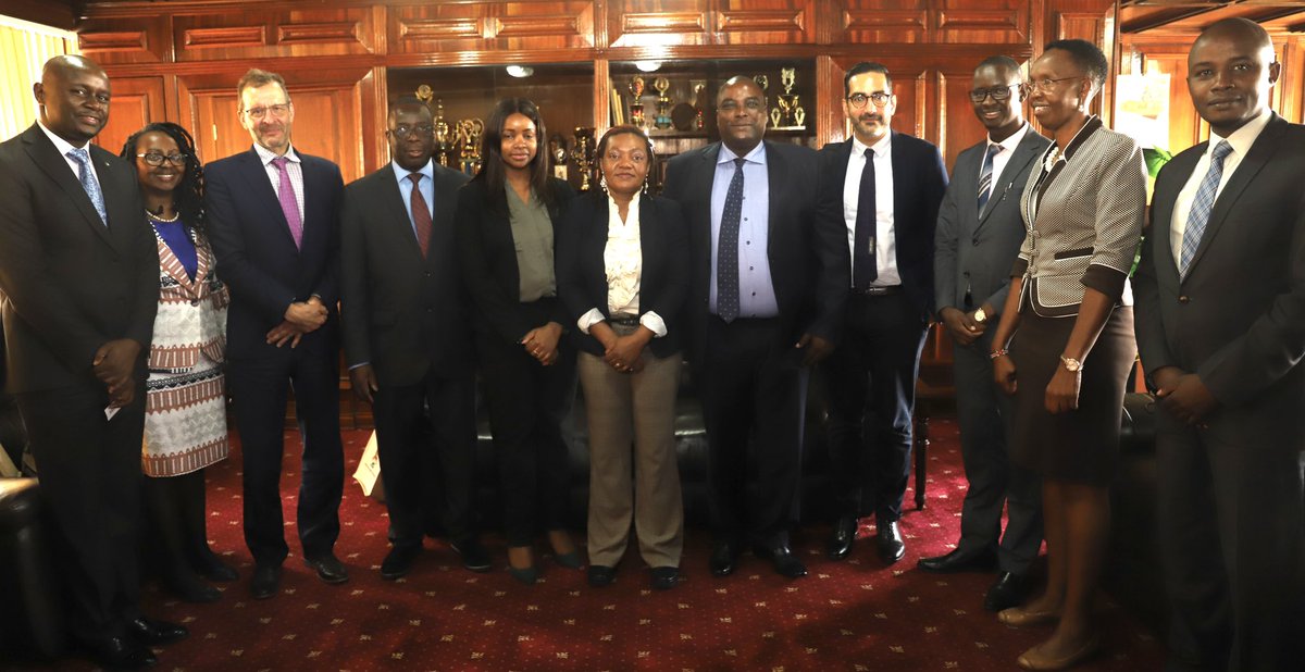 Agri_FinanceKe's tweet photo. This morning AFC Managing Director Mr. George Kubai hosted a team from the World Bank and National Treasury to discuss ways to support Micro, Small and Medium, Enterprises in Kenya through a wholesale lending framework.@WorldBankKenya @KenyaTreasury https://t.co/o9xDtjS3Ju