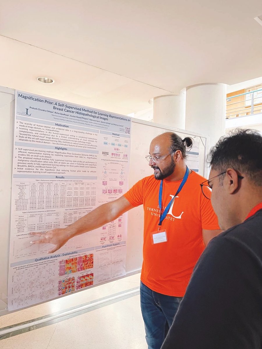 pc_chhipa's tweet photo. Well spent day at #EDS22. Presented my recent work #self_supervised learning during poster session in Ellis Doctoral Symposium, Alicante @ELLISAlicante. Looking forward to learn about exciting works in coming days. https://t.co/xsXl6mv6rp