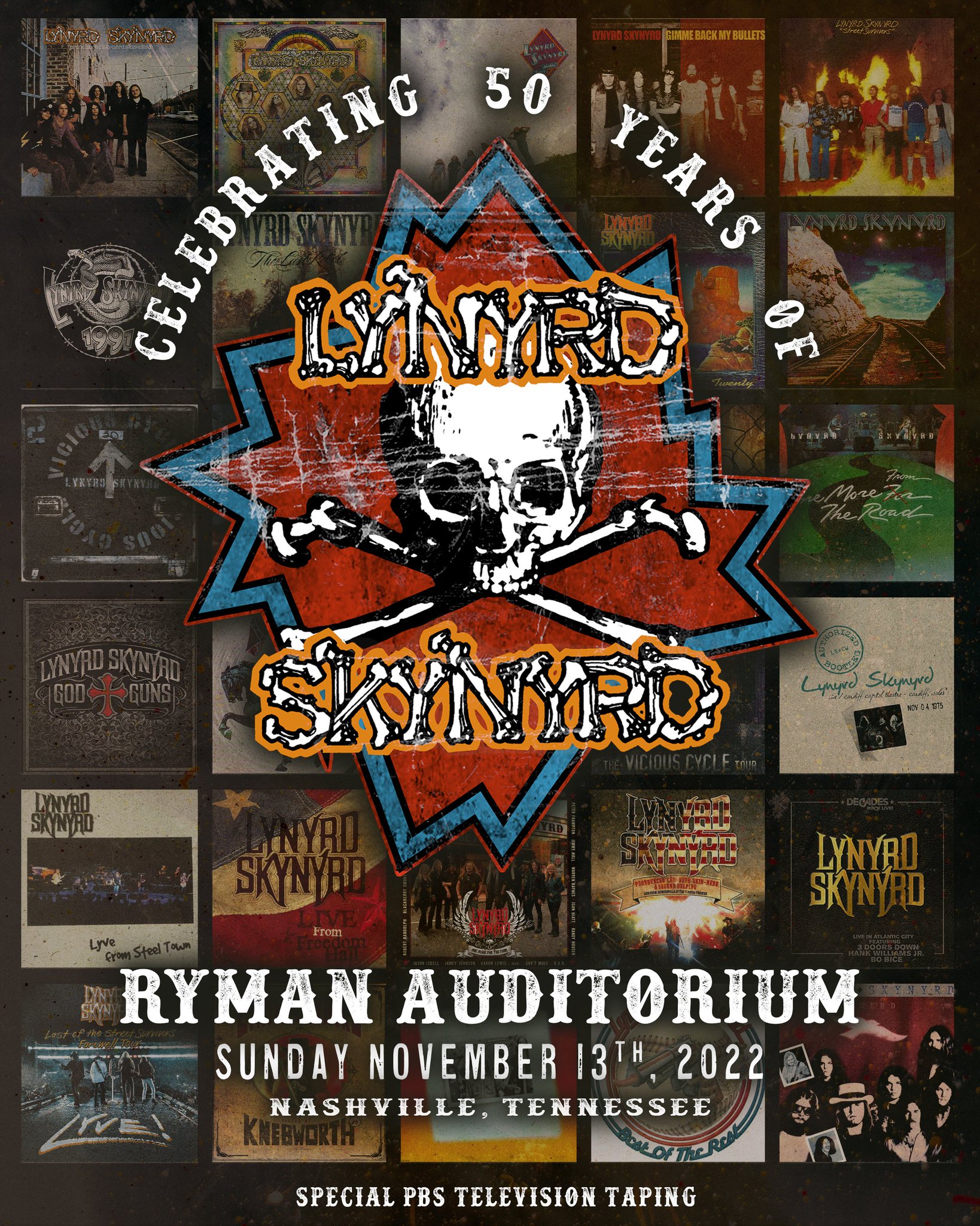 Lynyrd Skynyrd on Twitter "Lynyrd Skynyrd celebrates 50 years of music