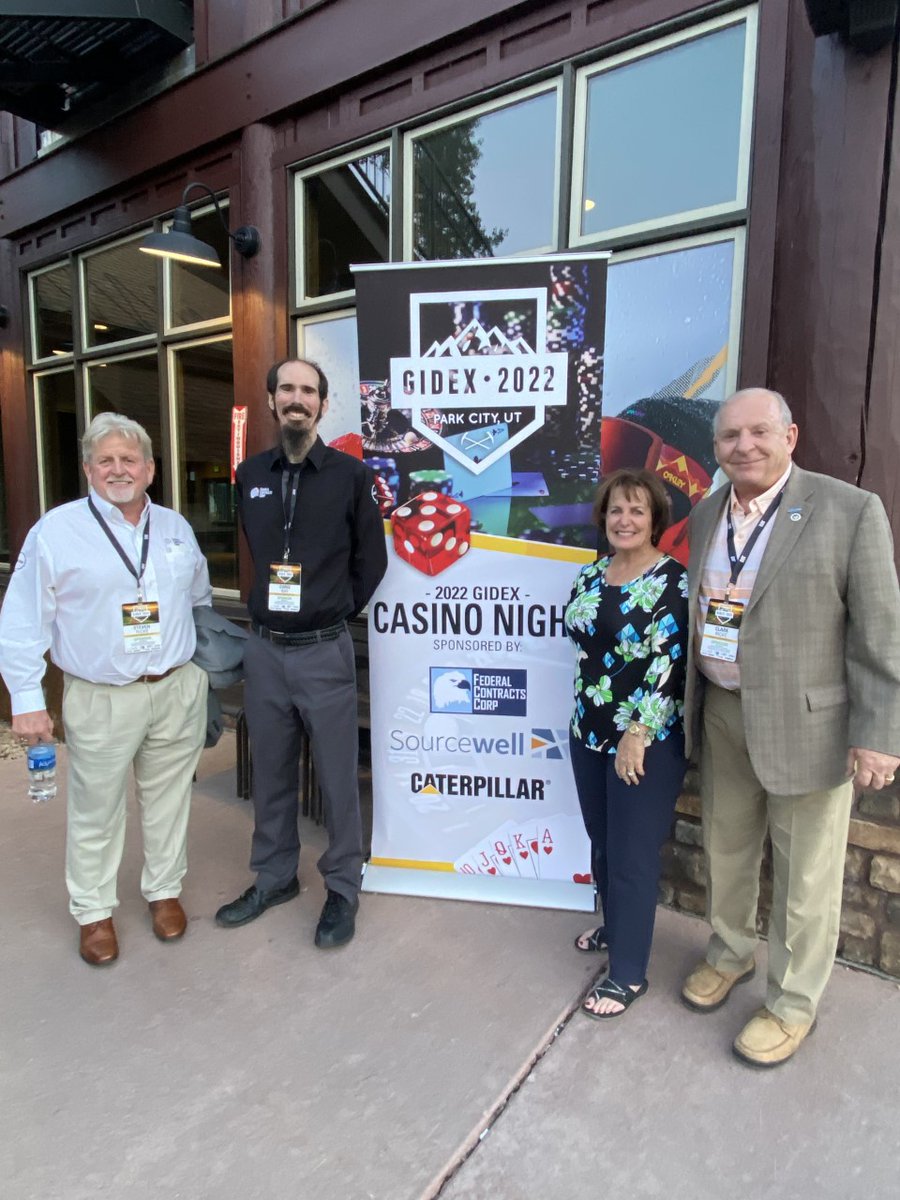 FedConCorp's tweet photo. FCC had the honor of being invited to attend the annual GIDEX (Governmental Idea Exchange) conference hosted by Wheeler CAT in Park City, Utah. CEO and President, Clark and Steve Ricke, even gave a short presentation.
#GIDEX #ParkCity #CAT #Caterpillar #WheelerCAT https://t.co/VhopvEs8yq