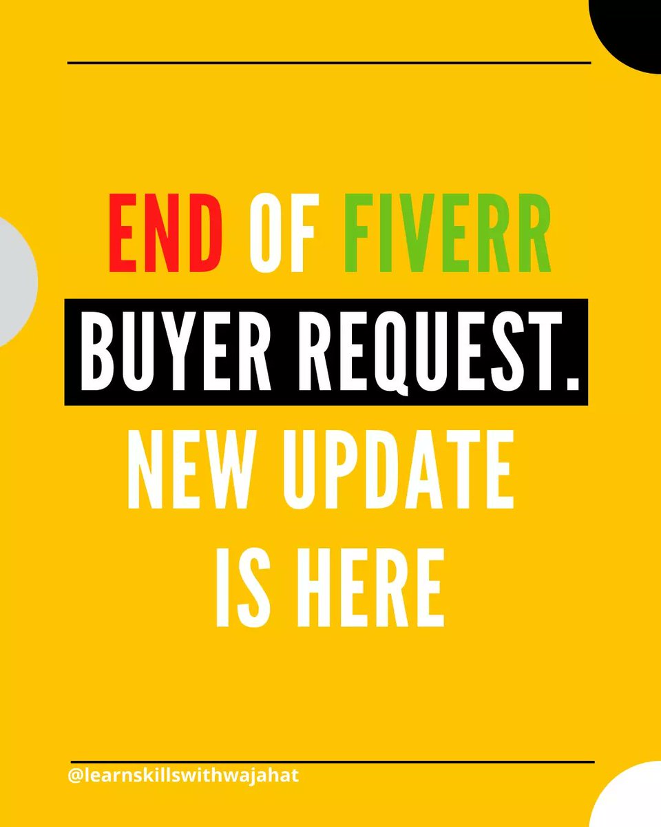 wajjiali28's tweet photo. Fiverr rolled out a new Smart Algorithm Update recently. It will find jobs for sellers. When a buyer posts a job requirement, sellers with the most relevant skills will get notified.
#fiverr #fiverrseller #fiverrfreelancer #fiverrupdate https://t.co/afIhHs4q3s