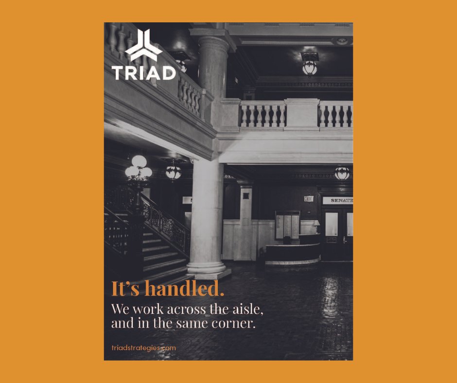 TriadStrategies's tweet photo. Triad has been named the top non-law firm and third overall lobbyist firm by @CityAndStatePA. We have had the pleasure to work with great clients and are thankful for our collective success! #teamtriad #triaddoes #itshandled 

https://t.co/SBTld64tr6 https://t.co/KpYkmh4ERc
