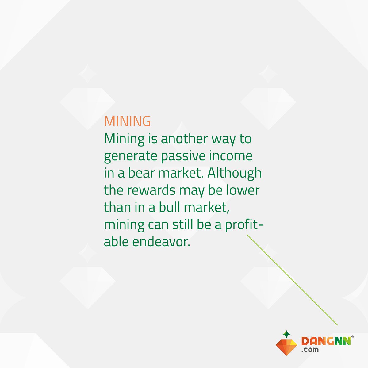 dangnn_project's tweet photo. In cryptocurrency, a bear market refers to an extended period of time where prices fall significantly and market confidence plummets. Like today's situation, people could still gain from Mining
#Mainnet #Cryptocurrency #Mining #DGCoin https://t.co/O0JsF9q5sU