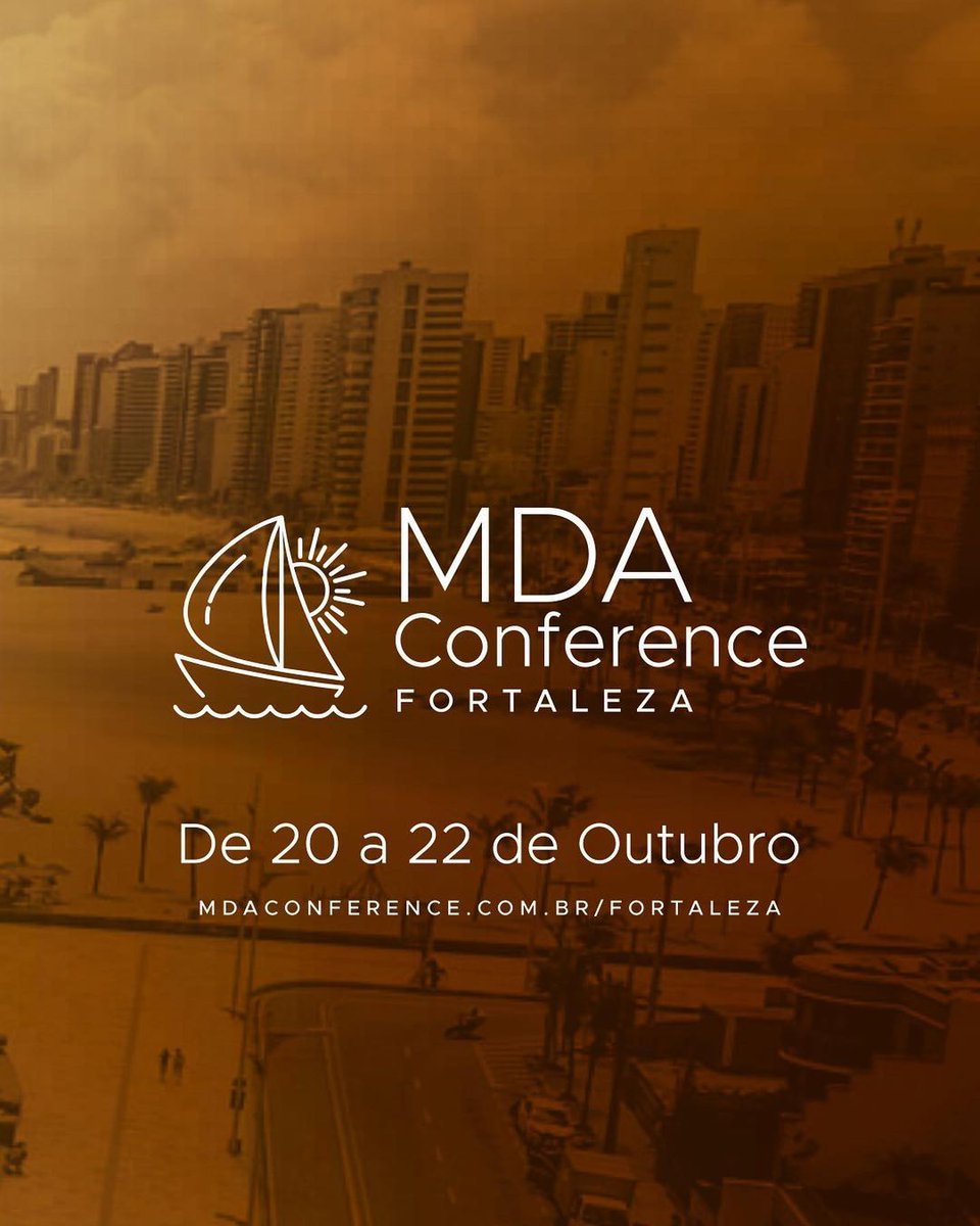 Convido você a participar da nossa poderosa MDA Conference Fortaleza nos dias 20 a 22 de outubro. Venha aprender segredos para que sua igreja seja relevante em sua comunidade, que prepara líderes e que impacta o ambiente ao seu redor!