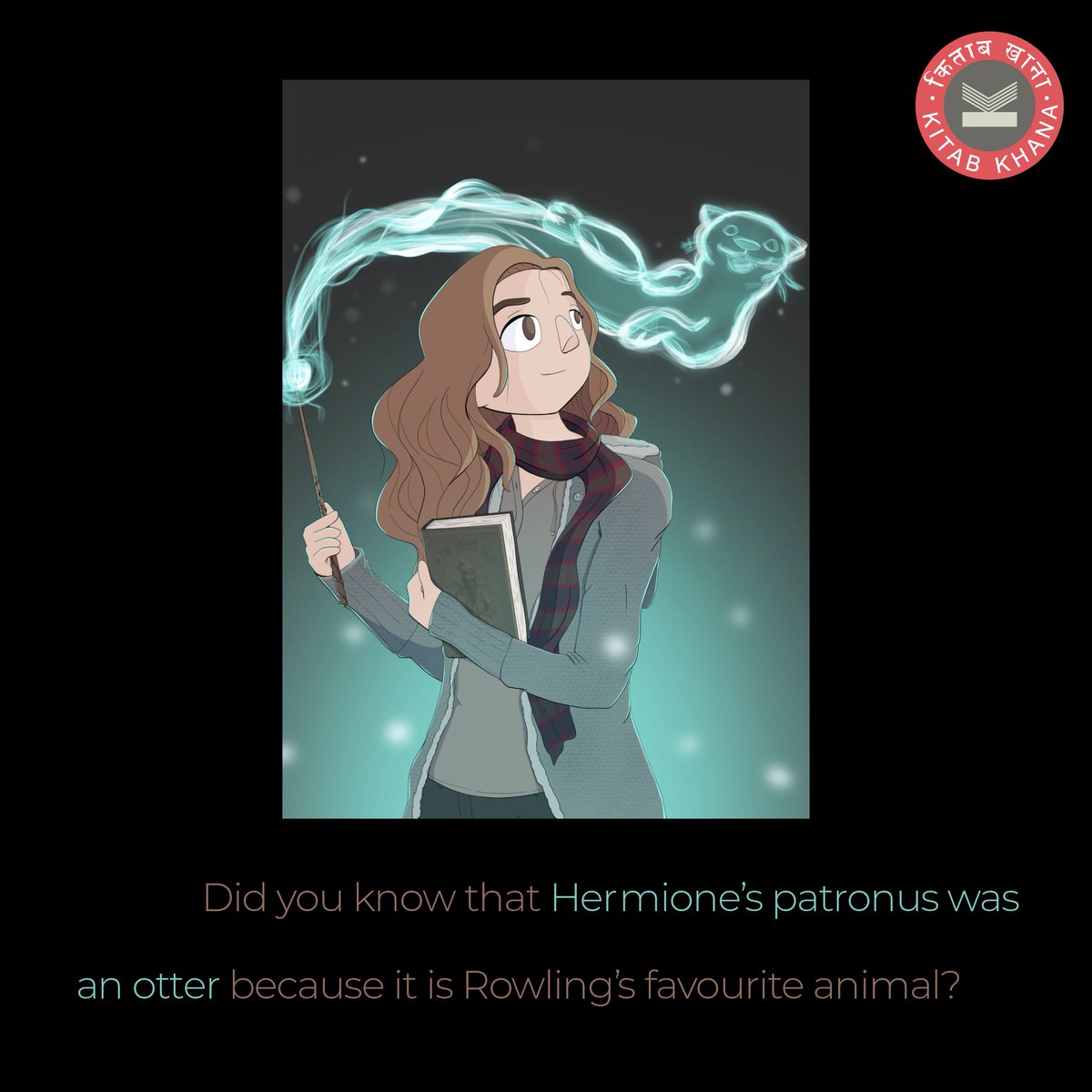 Here's celebrating one of the most-loved literary nerds, the awe-inspiring Gryffindor, Hermione Granger on her birthday, today! What's your favourite lore associated with Hermione? #hermionegranger #potterheads #potterverse #harrypotterseries #muggle #readmorebooks #kitabkhana