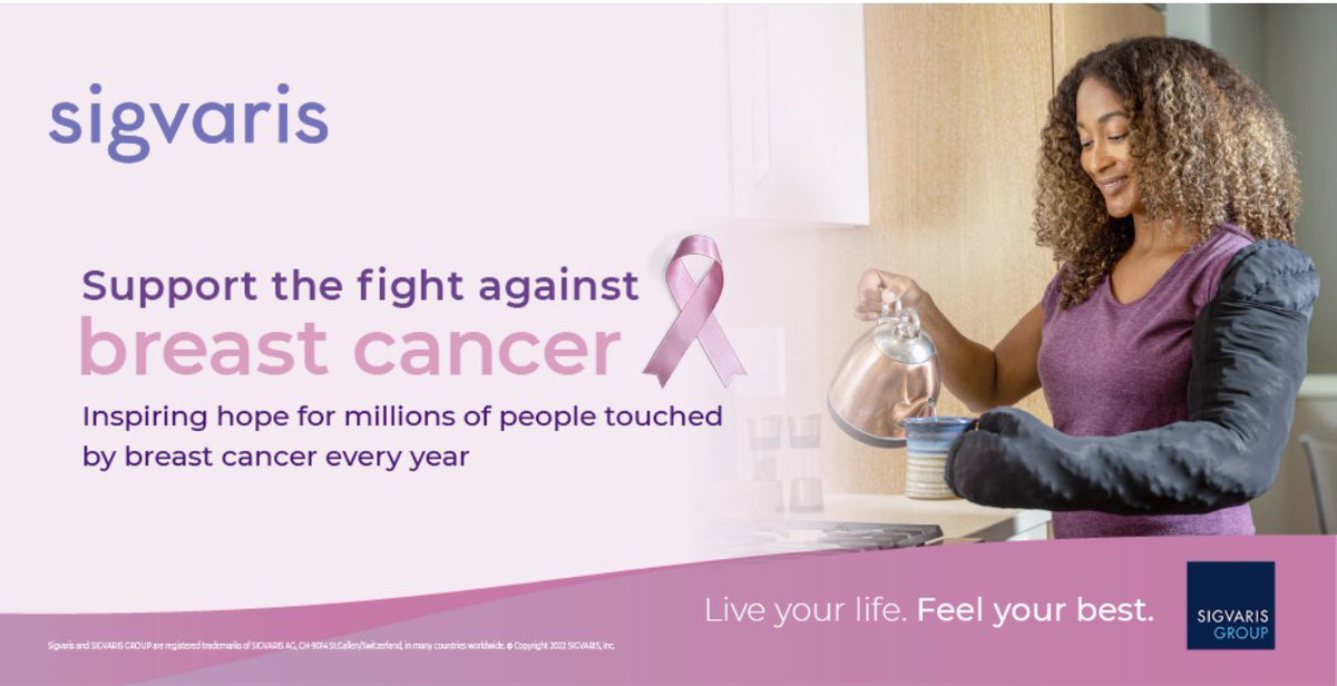 LymphedemaQueen's tweet photo. #sigvaris . Have you scheduled your mammogram? https://t.co/E6Ivvn3IxA