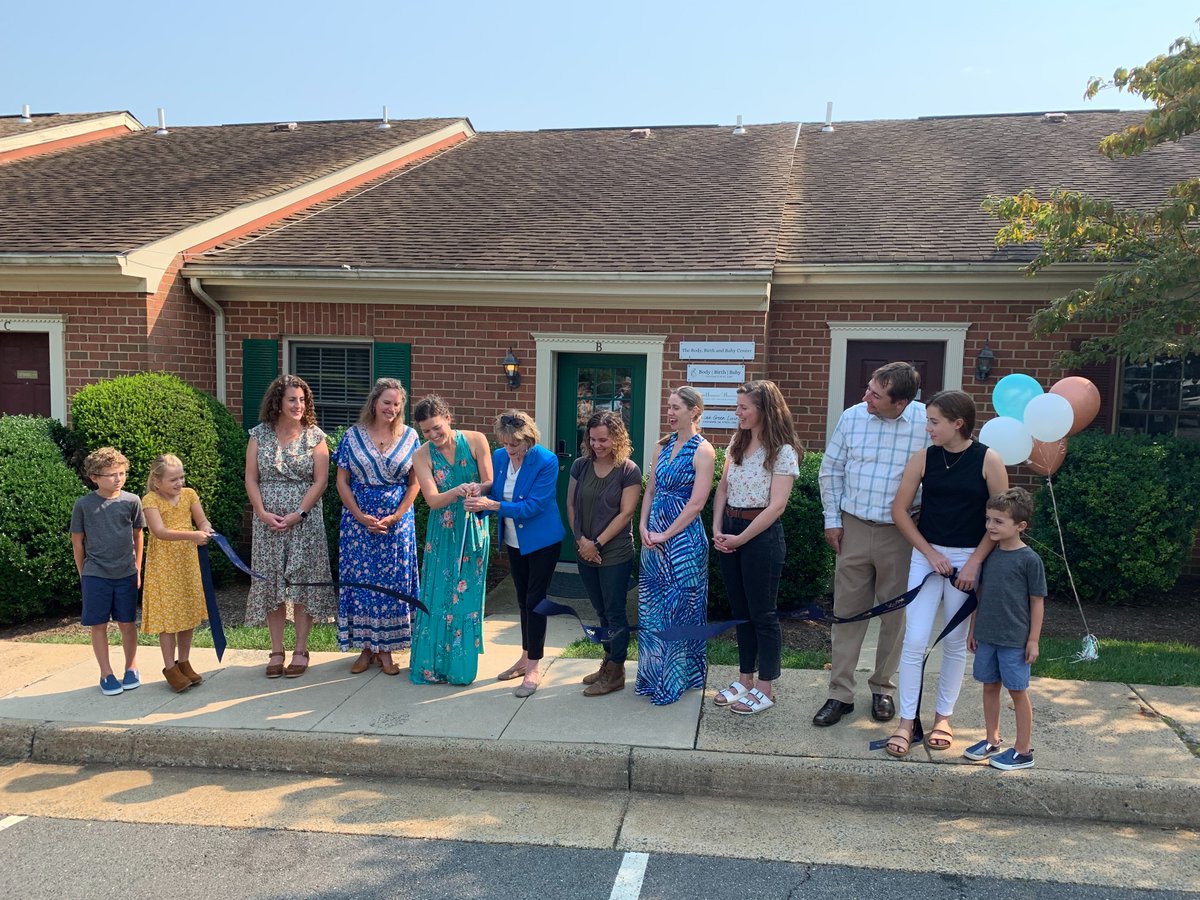 LeesburgEconDev's tweet photo. A #ribboncutting was held on Saturday, September 17 to celebrate the grand opening of The Body, Birth and Baby Center, in Leesburg >> https://t.co/NtAg3qA3R7 #leesburgva #townofleesburg #newbusiness #grandopening https://t.co/Q18NIAsu26