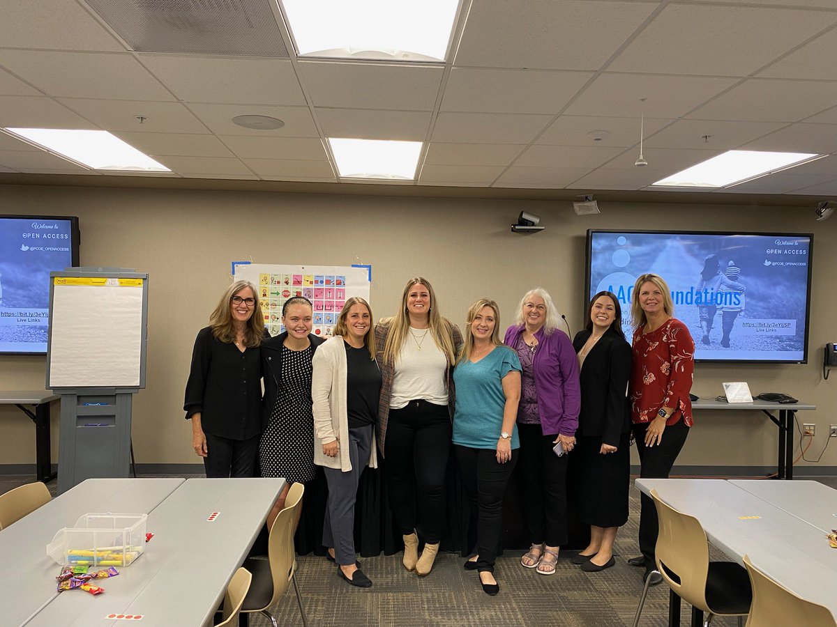 West End SELPA Open Access regional Leads ready to present to over 50 participants AAC Foundations!!! <a href="/PCOE_OPENACCESS/">PCOE_OpenAccess</a> <a href="/WESELPA/">West End Special Education Local Plan Area</a>