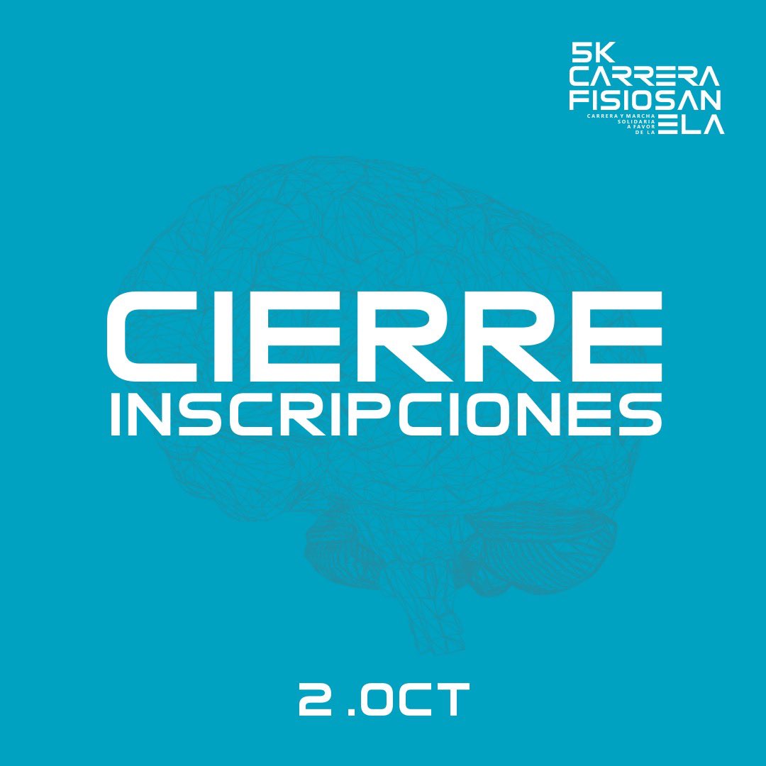 FisioSan_'s tweet photo. Plazas agotadas! Últimas plazas para la carrera infantil!
#mueveteporlaela https://t.co/w9bXeeJozw