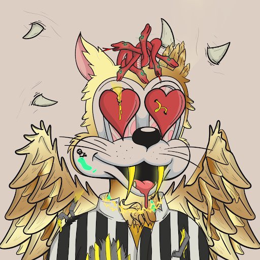 suthie86's tweet photo. #NewNFTProfilePic NFT by @DegenToonz the iconic gold mutant wings trait is “the one” or have! #goldenCompany #nothingIsComing #dontNeedFakeLoreToBeCool https://t.co/KeYZLGCThw