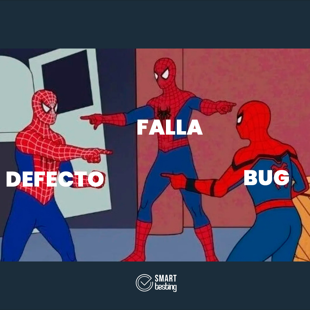 Smarttestingrd's tweet photo. ¿Sabías que a los defectos también se les llaman bugs o faltas según el ISTQB? 🤔 https://t.co/dAC6TfRmtx
