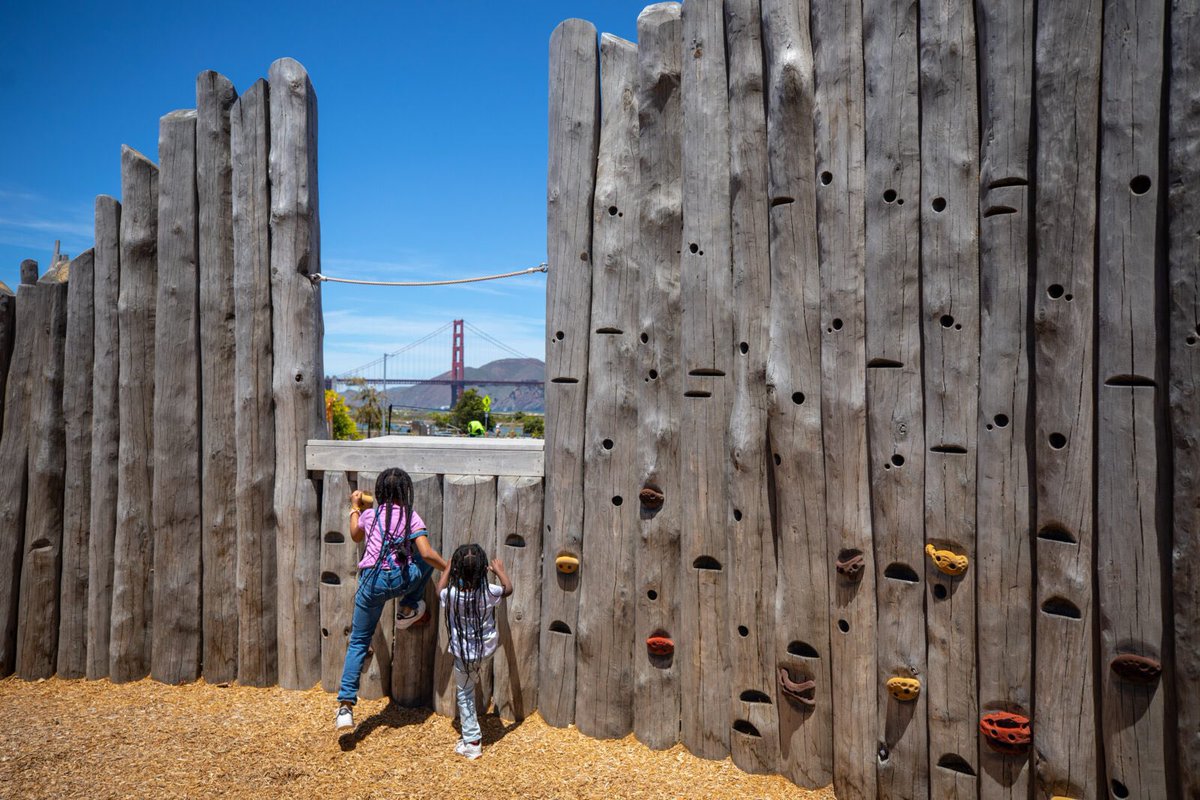 "Check out the cool “Outpost” Children’s Playground! ❤️"