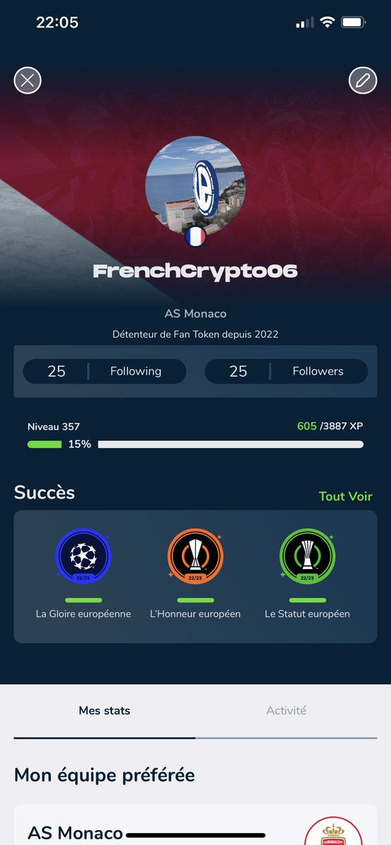 FrenchCrypto06's tweet photo. Don't hesitate to follow me on @socios big sports fan ! Love this game, new team is coming #bemorethanafan ๐คฉ
#ChiliZ #SOCIOS $CHZ $ASM $PSG #Chz #ChzFam #ChzArmy #socios #blockchain #fan #altcoin #ALTSEASON #trust #wallet #SSU
#innovation #technology #BetterProcessing https://t.co/kdQFQr418l