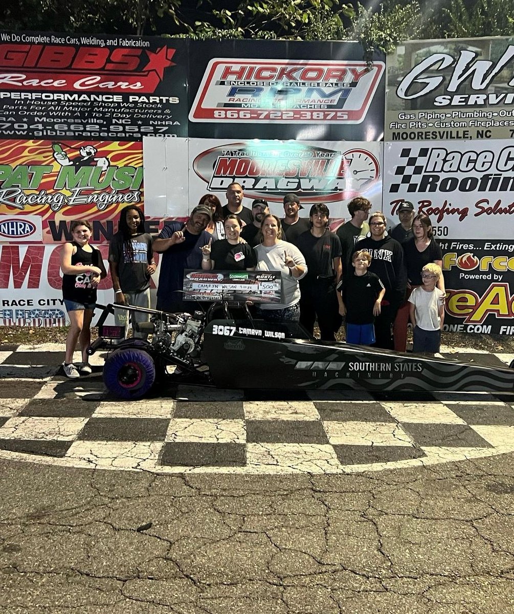 SouthernStatesM's tweet photo. SSM shares a HUGE congratulations to Camryn Wilson, @wilsonmotorsports3067, and her race team for placing 5th in over all points this Junior Dragster season!

#jrdragster #mooresville #racing #sponsor #manufacturingmakesamericastrong https://t.co/ln87HxRoAC