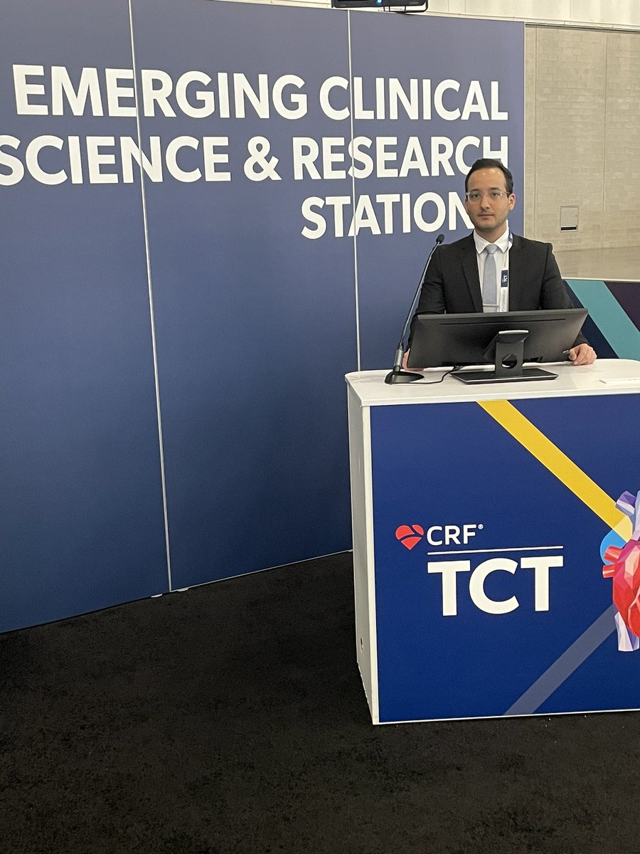 LuaiMadanat's tweet photo. Thrilled to have presented our work at #TCT2022. Had a great time meeting with friends &amp;🫀colleagues. Thanks to @amrabbasmd for all the guidance 🙏! @BeaumontCards @TCTConference #Cardiotwitter #MedTwitter #CardioEd https://t.co/ztQSUuT0TI