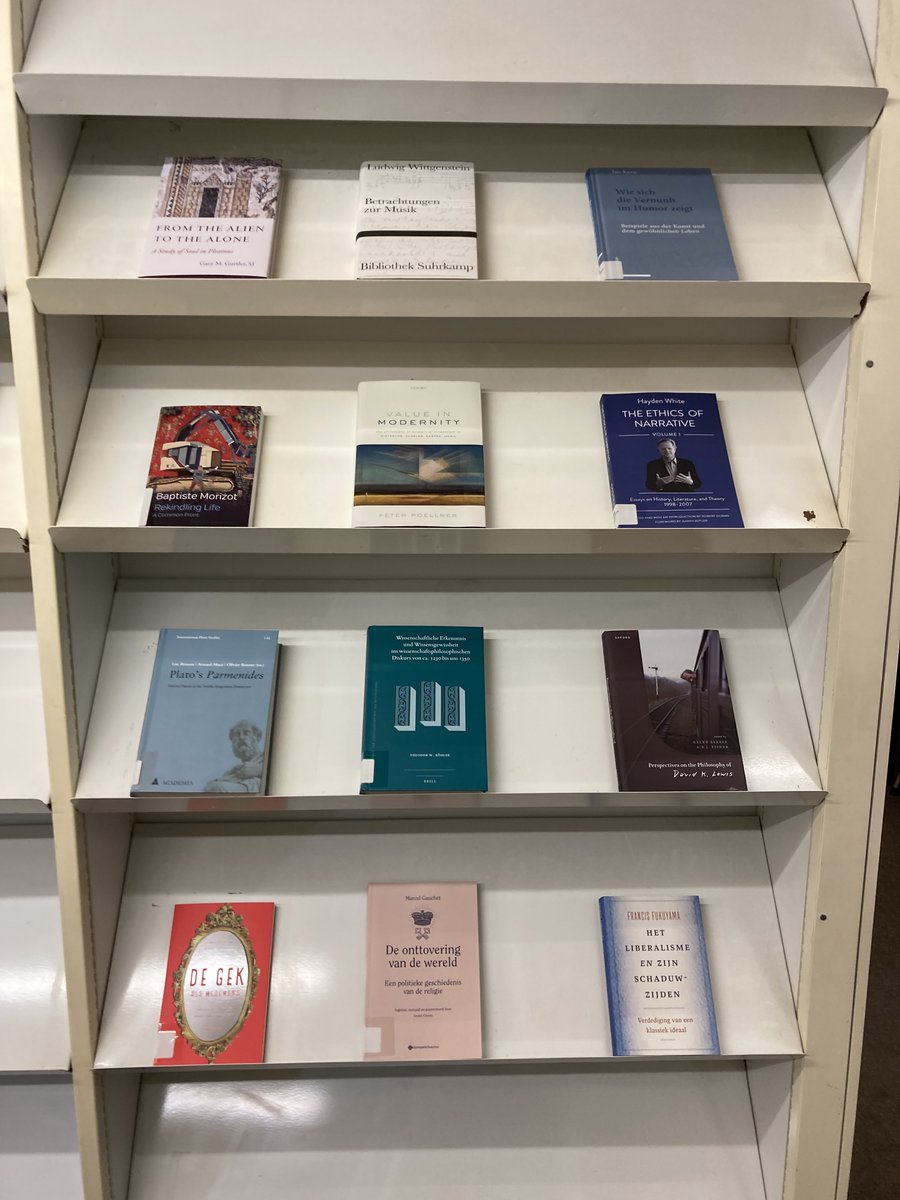 jabgreig's tweet image. Nothing new last week - so it&apos;s on to this week for the #leuvenPhilosophy #newLibraryBooks series!

This time around the selections were a little more limited (for my tastes) - still some decent potentials in the pack.