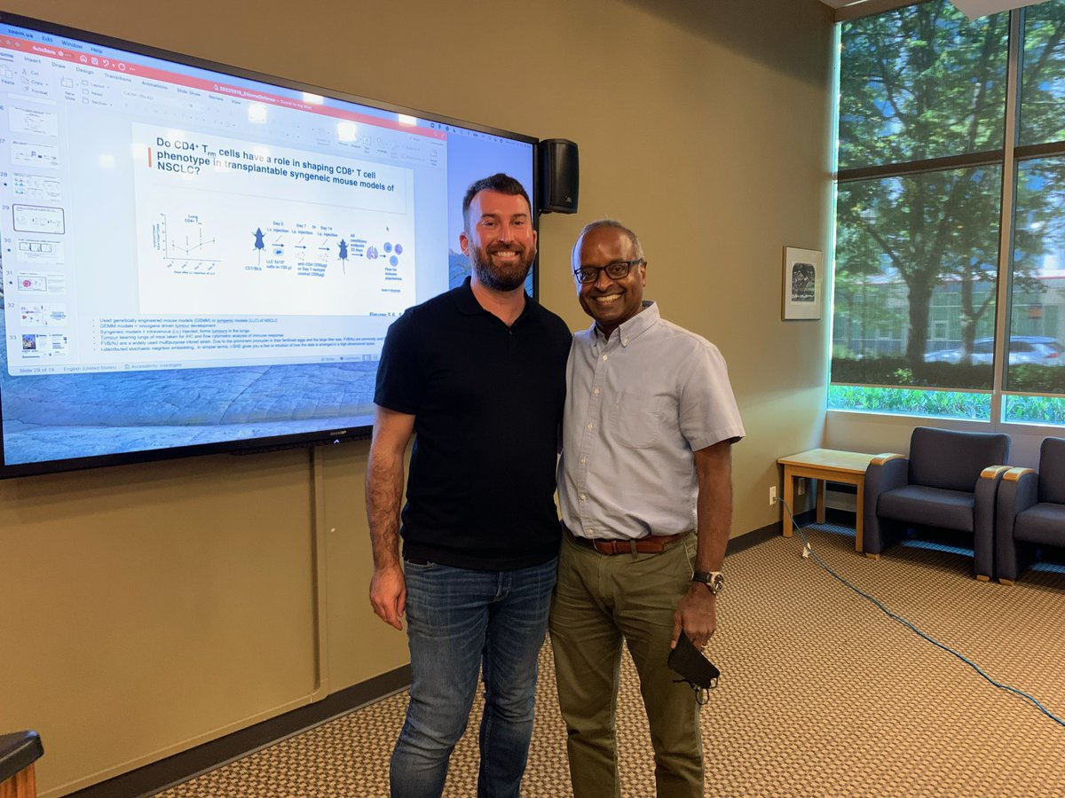 melese_mi's tweet photo. Excited to announce I successfully defended my PhD this morning on tumour intrinsic mechanisms of T cell suppression in lung cancer. With excellent supervision and guidance along the way from @ninan_abraham1 . Thank you! New doctor in town 👀🥼🧪 https://t.co/dDmCVQpfcl