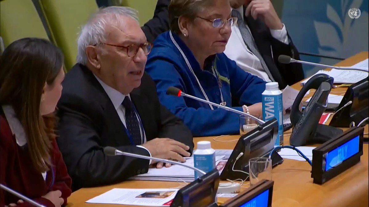 Italy’s National Statement at Leaders Day of 🇺🇳#TransformingEducation Summit delivered by 🇮🇹Minister for Education <a href="/ProfPBianchi/">Patrizio Bianchi</a>. Read Italy’s commitment on “Promoting equal, inclusive &amp; sustainable economic/social development by transforming education” 👉bit.ly/3ShBKbi