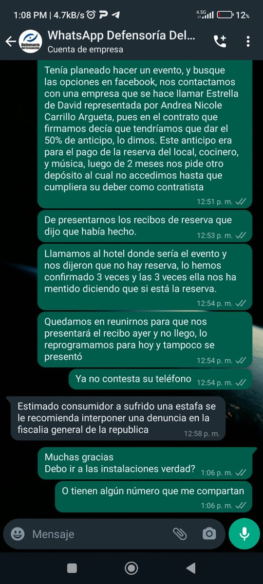 lindacas_'s tweet photo. @banquet39989615 @Hectorivera_ @noahdz14feb Pues la Defensoría del Consumidor no piensa lo mismo. https://t.co/4qKQyxRQFt