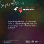 Photo by SICKLE CELL MATTERS 🇳🇬 (@Sickle_Matters)
