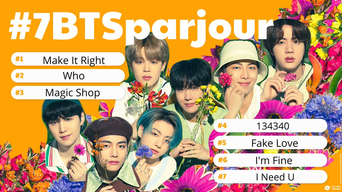 ARMYFRANCE_'s tweet photo. [@BTS_twt x #7BTSparjour] 

Bonjour ARMYs ! 

Passez une belle journée 💜

• Spotify : https://t.co/BS8orIZIrs
• Deezer : https://t.co/DoLivrbbgC
• Apple Music : https://t.co/CT5uj3459f

#BTS #방탄소년단 https://t.co/EUEPjcwivp