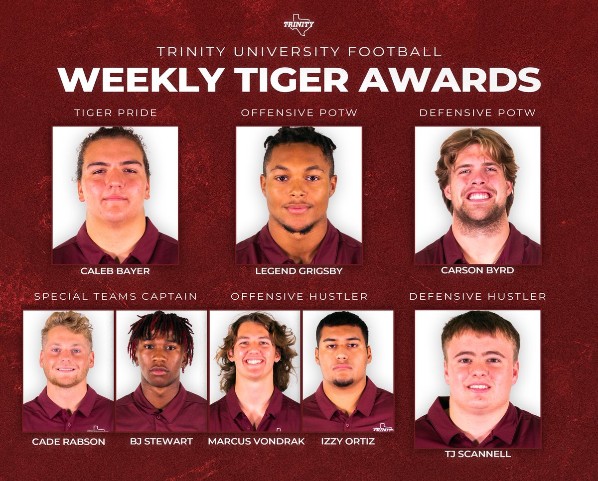TUFootballTX's tweet photo. 👏Week 3👏 #TigerPride #PTC #TFM https://t.co/EtRwvb3y9e