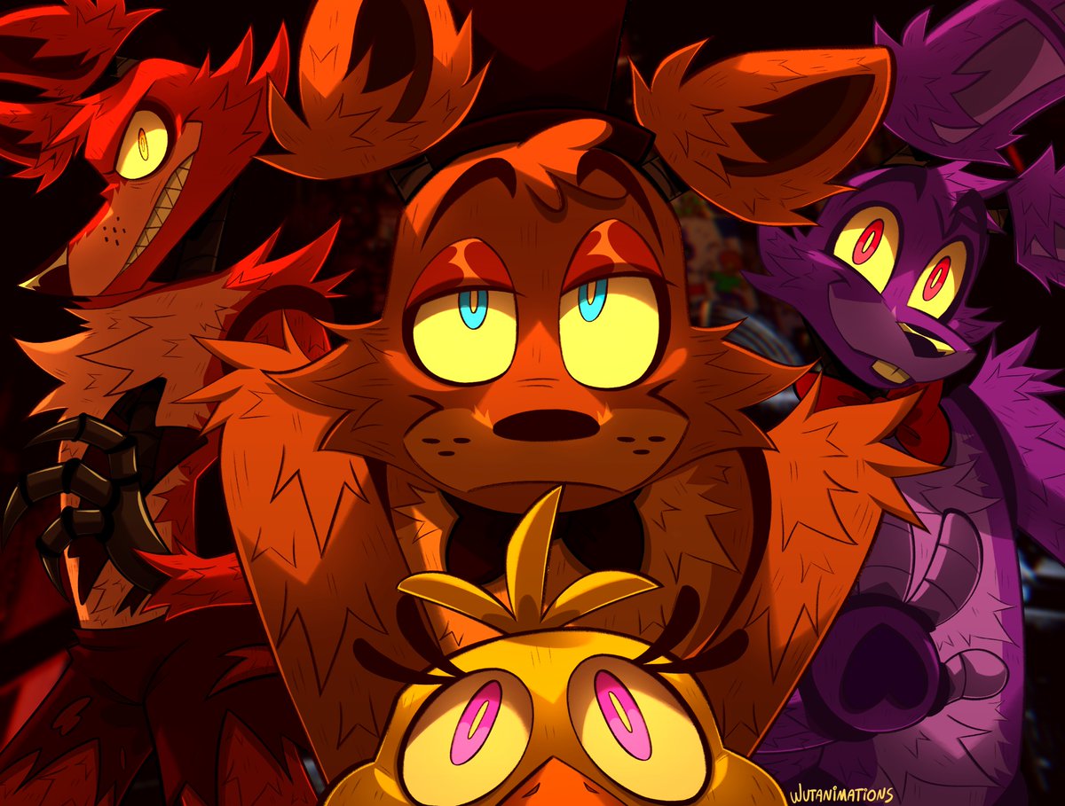 wutanimations's tweet photo. my favorite gang #fnaf https://t.co/SskizE3H6Y