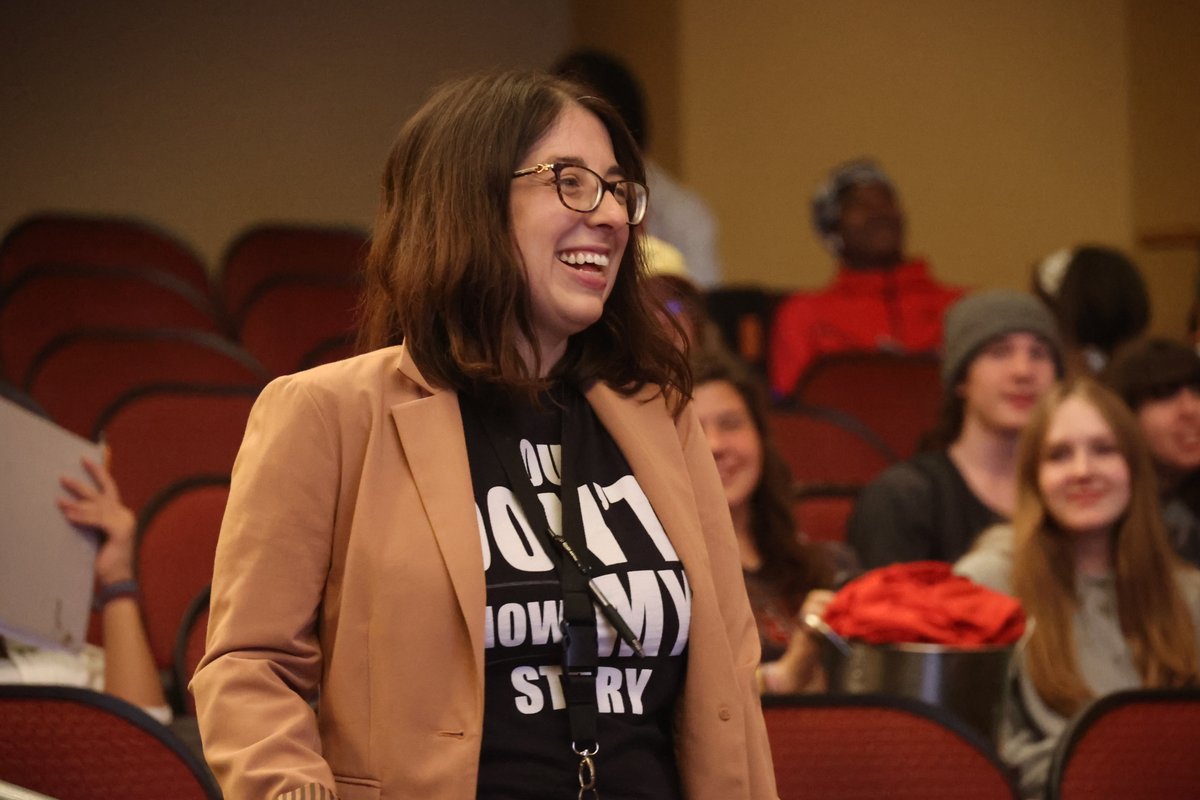 MOEducation's tweet photo. What an exciting day! Surprise announcement at @RitenourSchools to announce 2023 Missouri Teacher of the Year Christina Andrade Melly! @MoCommissioner joined in the celebration! https://t.co/USurc0vGlb
