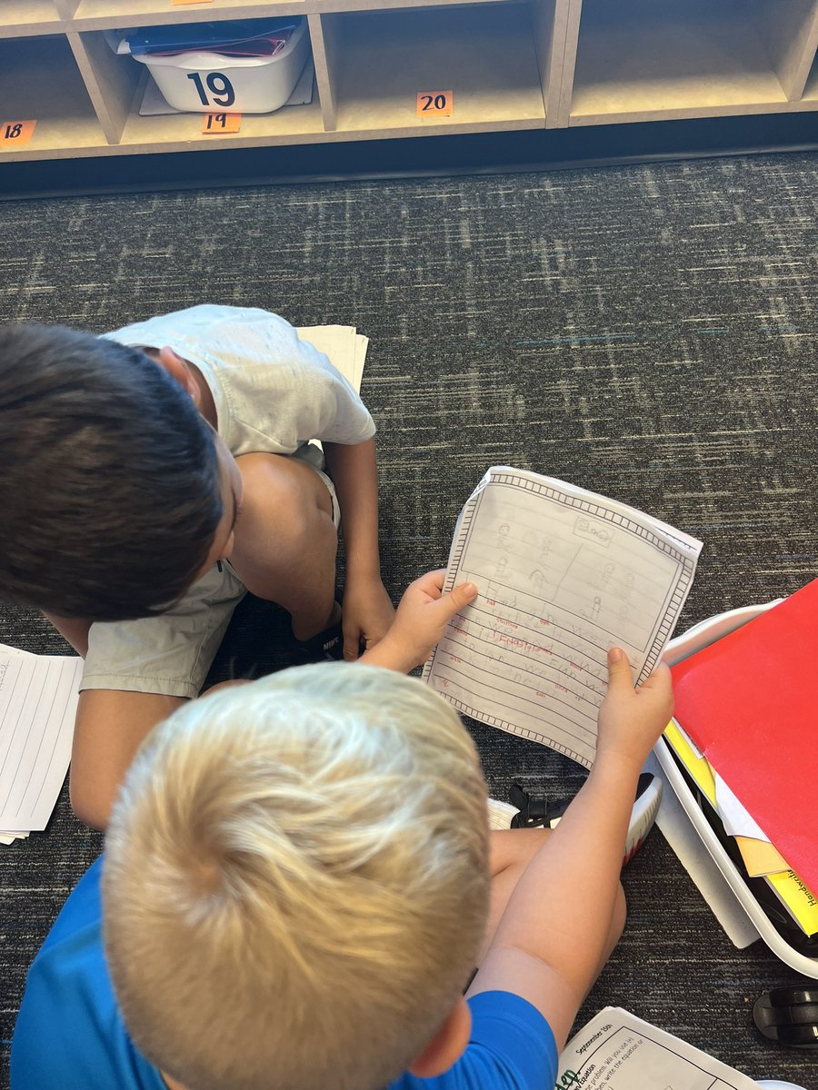 I love watching writing partners work together to help each other pick out their best small moment piece to publish! They are growing so much as writers.