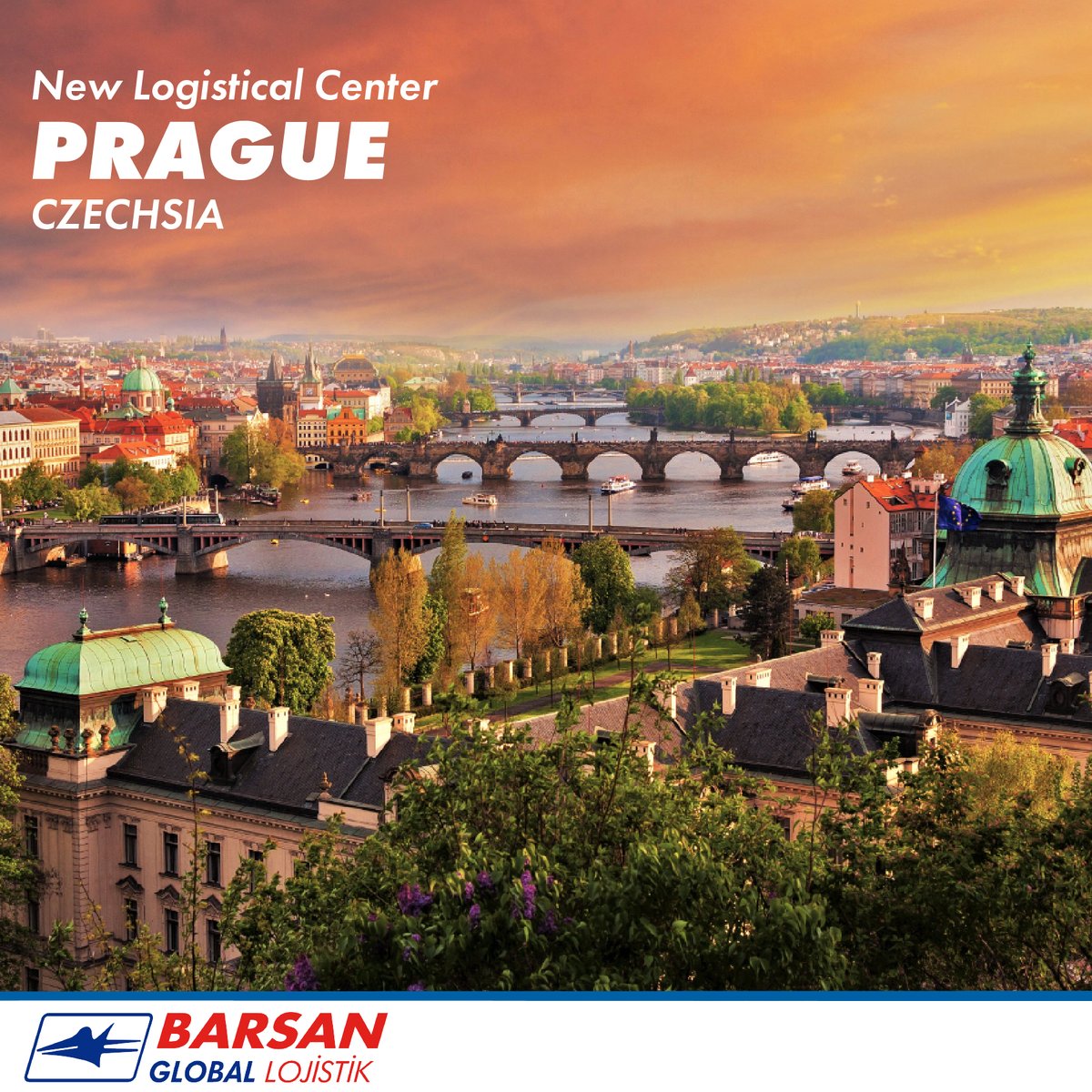 Dünyada büyümeye devam ediyoruz! Prag şubemiz an itibariyle hizmete başlamıştır.

İletişim: Kaprova 42/14, Staré Město, 110 00 Praha 1
E-posta: berk.ozbek@barsan.com
Tel: +90 505 979 3993
#BarsanGlobalLojistik
.
We continue to grow worldwide! Our Prague office has started to run.