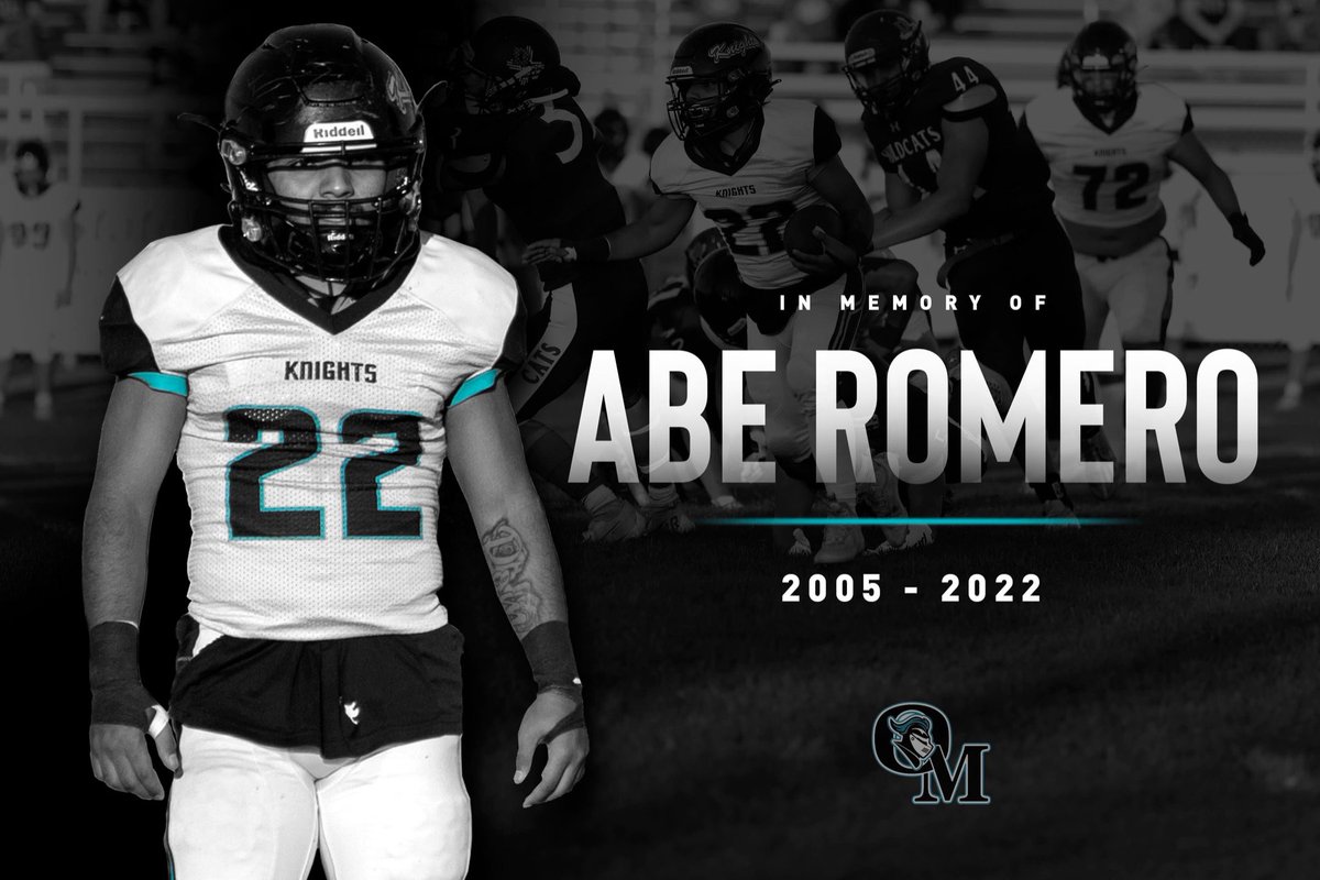 GovMLG's tweet photo. I am heartbroken by the loss of Abraham Romero, senior captain of @OrganMountainHS football team. My thoughts and prayers go out to his family, friends, teammates and the entire Las Cruces community during this difficult time. #AbeStrong https://t.co/ZoWJREkXU6