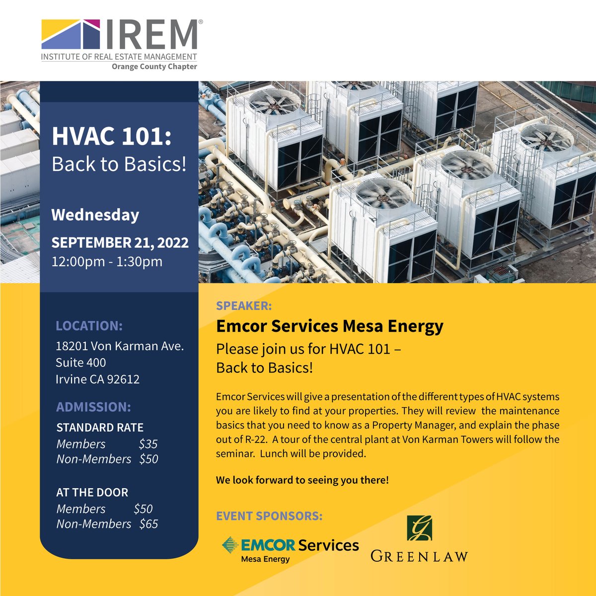 IREM ORANGE COUNTY tweet media