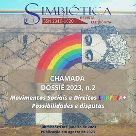 CHAMADA DE TRABALHOS

Você pesquisa sobre movimentos sociais e direitos LGBTQIA+? Então, não perde essa oportunidade e manda o seu trabalho para nós. Até janeiro estaremos aceitando textos para o dossiê que organizo para a revista Simbiótica (UFES) periodicos.ufes.br/simbiotica/dos…