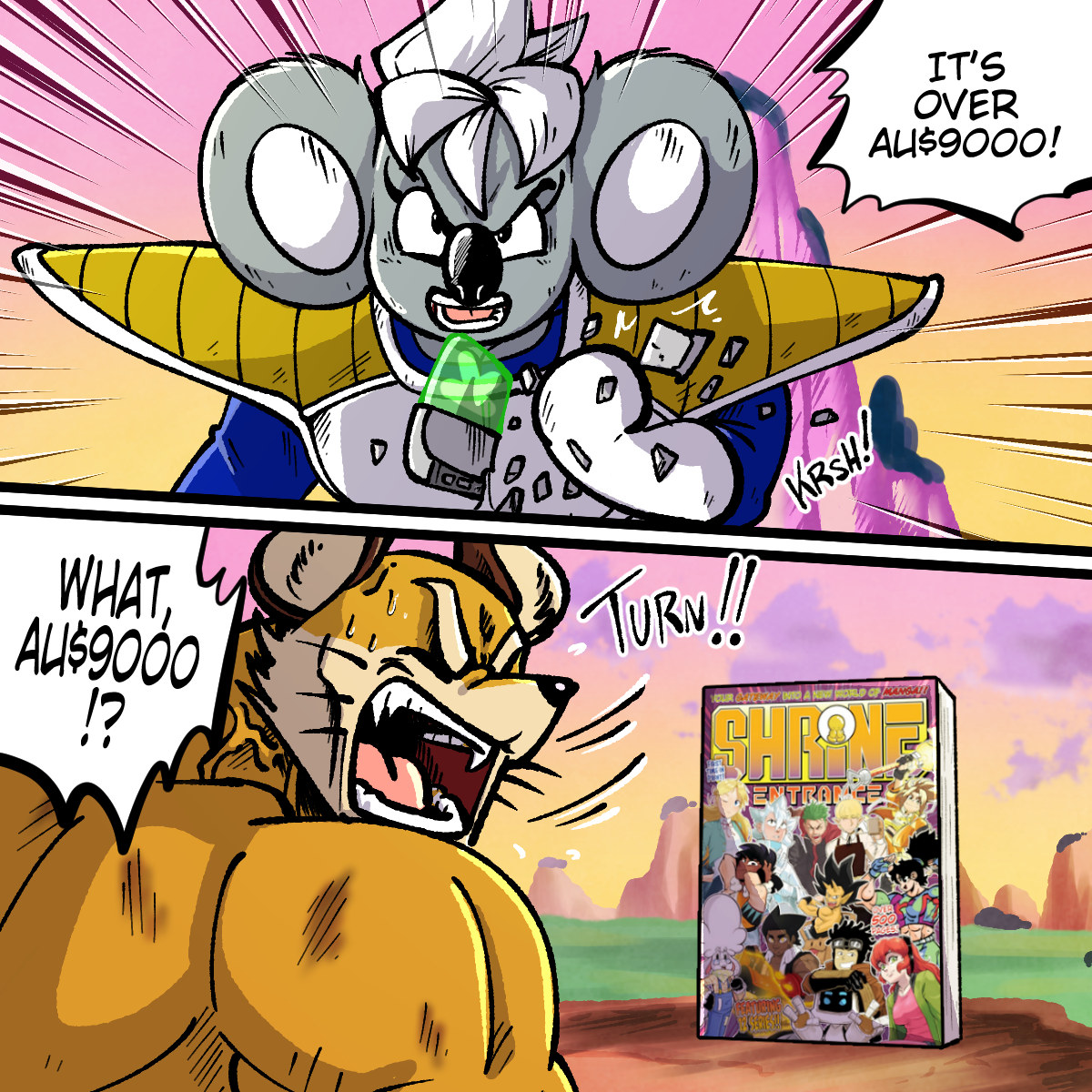 MuttonChopWSS's tweet image. kickstarter.com/projects/shrin…

Just 3 hours left on @shrinecomics 's campaign!!! Everyone's so excited. If you haven't checked it out, now is your last chance! Let's go!! #kickstarter #manga #anime #originalcomics #itsover9000 #magazine #parody