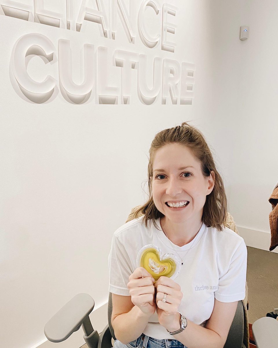 Monday magic✨Each week #teamTENFOLD passes a token of gratitude from one team member to another. Thanking them for a special moment they brought our culture to life during a previous week🤍