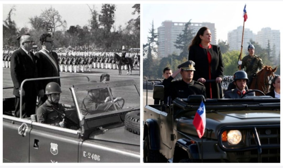 BibliotecaSAG's tweet photo. Haremos una excepción al concepto de publicar fotos de la actualidad, pero esta vez me parece absolutamente necesario hacerlo. 

Esta foto tiene historia.
Salvador Allende y Maya Fernández Allende.

Foto, gentileza de @fotohistoriacl https://t.co/di8RfhwhEE