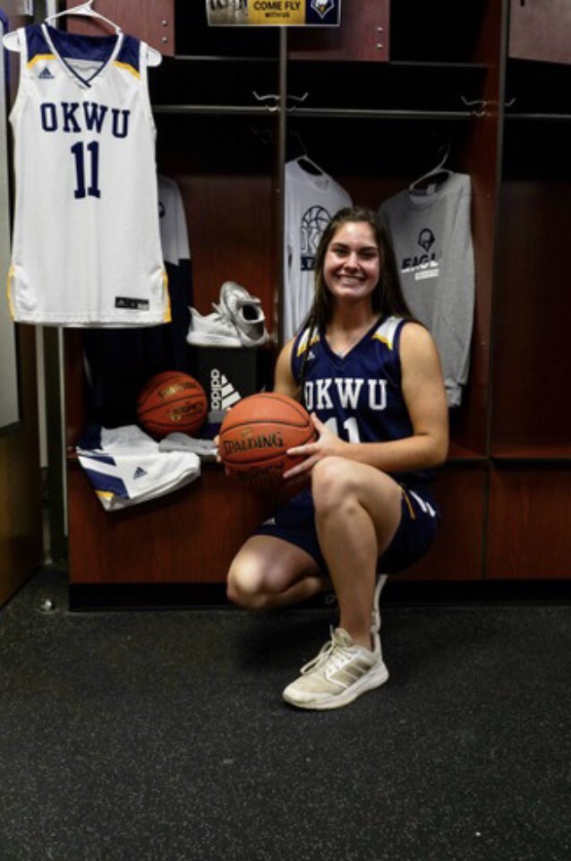 KatelynPenner11's tweet photo. Loved visiting @OKWUeagles_WBB and getting to tour the campus last Monday! Thank you so much @hmesser1323 for letting me join in on a practice! https://t.co/o2BfbWvA3v