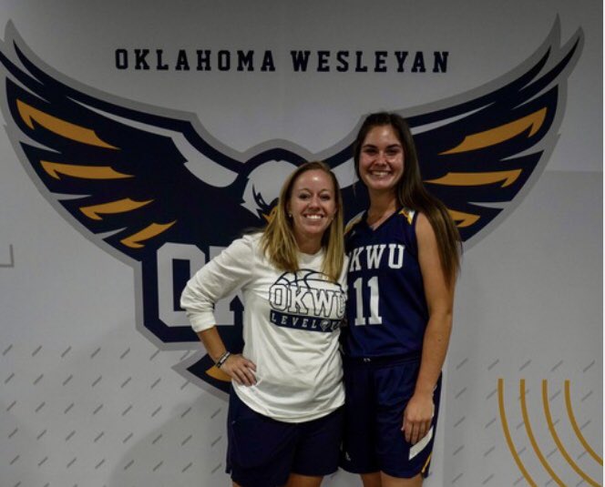 KatelynPenner11's tweet photo. Loved visiting @OKWUeagles_WBB and getting to tour the campus last Monday! Thank you so much @hmesser1323 for letting me join in on a practice! https://t.co/o2BfbWvA3v